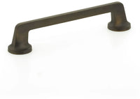 Northport Pull, Round Bases, Ancient Bronze, 6'' cc 202-ABZ