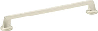 Northport Pull, Round Bases, Satin Nickel, 10'' cc 203-15