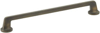 Northport Pull, Round Bases, Ancient Bronze, 10'' cc 203-ABZ