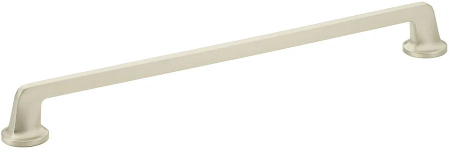 Northport Pull, Round Bases, Satin Nickel, 12'' cc 204-15