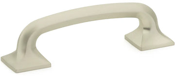Northport Pull, Square Bases, 3-1/2'' cc