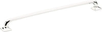 Northport Pull, Square Bases, Polished Chrome, 12'' cc 209-26