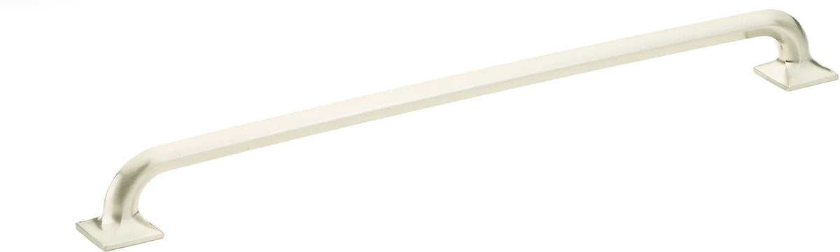Northport Pull, Square Bases, Brushed Nickel, 12'' cc 209-BN