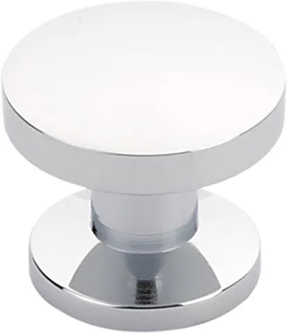 Northport Knob, Round, Polished Chrome, 1-3/8'' dia 211-26
