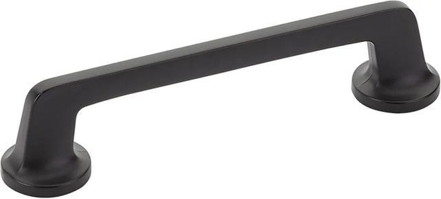 Northport Pull, Round Bases, Matte Black, 5'' cc 212-MB