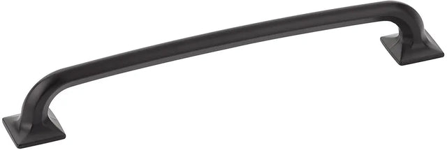 Northport Pull, Square Bases, Matte Black, 8'' cc 217-MB