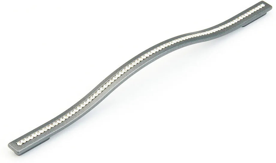 Skyevale Pull, Milano Silver with Crystals, 288/320 mm cc 303-MSV