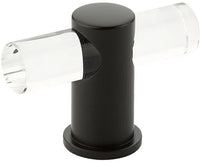 Lumiere T-Knob, Adjustable Clear Acrylic, 2''