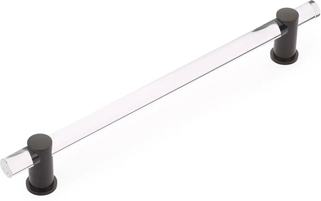 Lumiere Appliance Pull, NON-Adjustable Clear Acrylic, 12'' cc