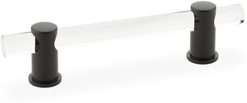 Lumiere Pull, Adjustable Clear Acrylic, 4'' cc