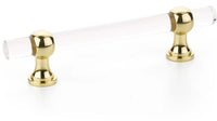 Lumiere Transitional Pull, Adjustable Clear Acrylic, 4'' cc