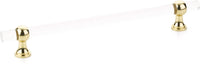 Lumiere Transitional Pull, Adjustable Clear Acrylic, 8'' cc