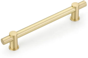 Foncé Bar Pull, NON-Adjustable, Satin Brass, 6'' cc  426-SB