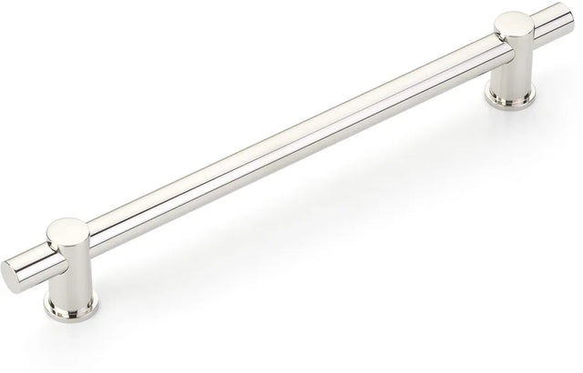 Foncé Bar Pull, NON-Adjustable, Polished Nickel, 8'' cc  428-PN