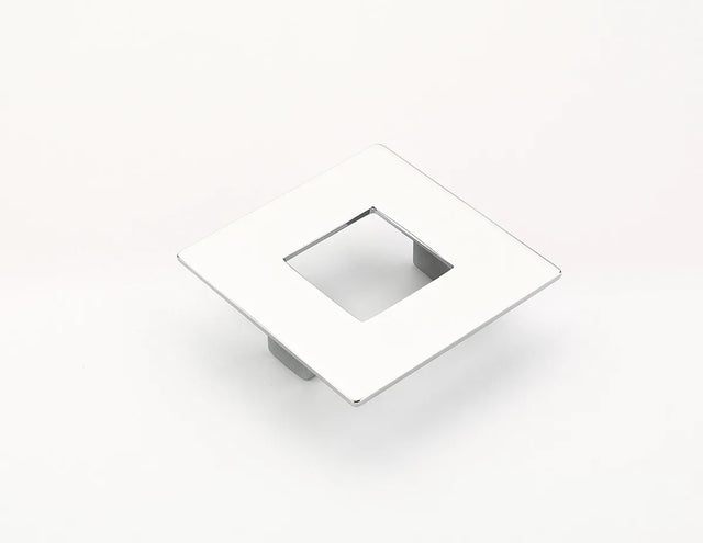 Finestrino Pull, Square, Polished Chrome, 64 mm cc 443-26