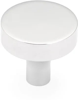 Haniburton Knob, Round, Polished Chrome, 1-1/4'' dia 470-26