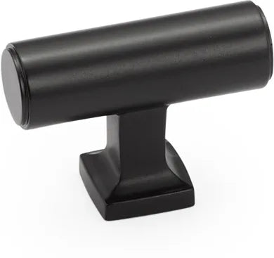 Haniburton T-Pull, Matte Black, 1/2'' 473-MB