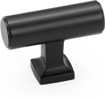 Haniburton T-Pull, Matte Black, 1/2'' 473-MB