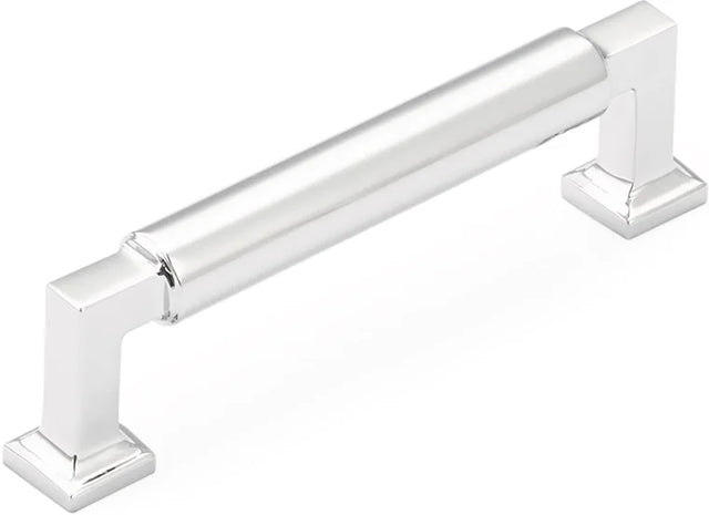 Haniburton Pull, Polished Chrome, 4'' cc 474-26