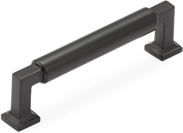 Haniburton Pull, Matte Black, 4'' cc 474-MB