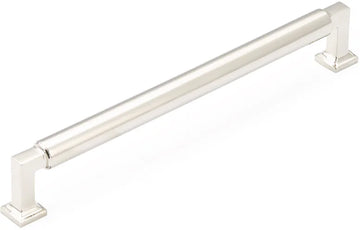 Haniburton Pull, Polished Nickel, 8'' cc 478-PN