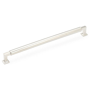 Haniburton Appliance Pull, Polished Nickel, 18'' cc 483-PN