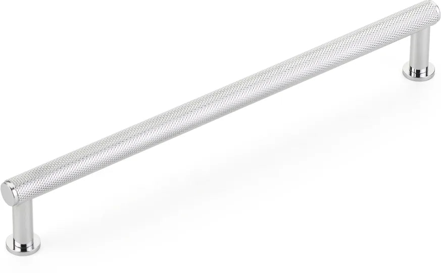 Pub House Pull, Knurled, 8'' cc