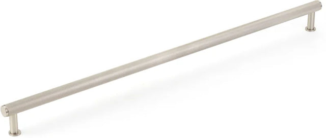 Pub House Appliance Pull, Knurled, Brushed Nickel, 24'' cc 5024A-BN
