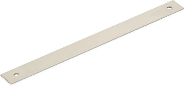Pub House Backplate for Pull, Brushed Nickel, 8'' cc 5108B-BN