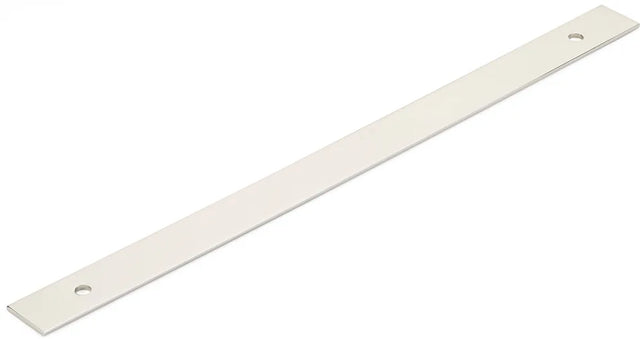 Pub House Backplate for Appliance Pull, Polished Nickel, 12'' cc 5112AB-PN