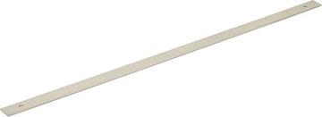 Pub House Backplate for Appliance Pull, Brushed Nickel, 24'' cc 5124AB-BN