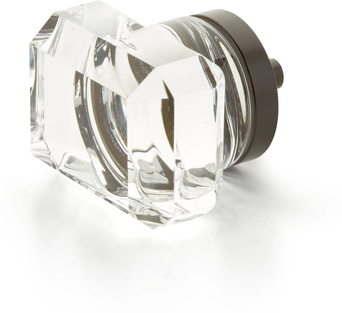 City Lights Rectangular Glass Knob, 1-3/4''