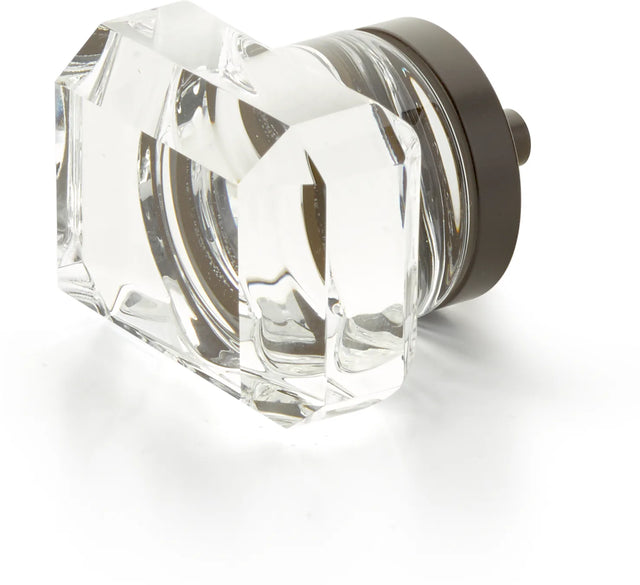 City Lights Rectangular Glass Knob, 1-3/4''