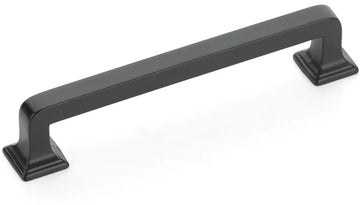 Menlo Park Pull, Matte Black, 5'' cc 523-MB