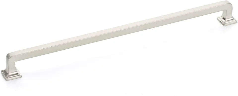Menlo Park Pull, Brushed Nickel, 12'' cc 525-BN