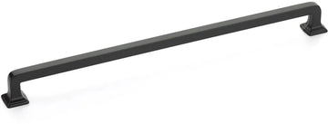 Menlo Park Pull, Matte Black, 12'' cc 525-MB