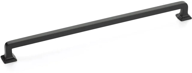 Menlo Park Pull, Matte Black, 12'' cc 525-MB