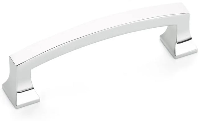 Menlo Park Pull, Arched, Polished Chrome, 3-1/2'' cc 526-26