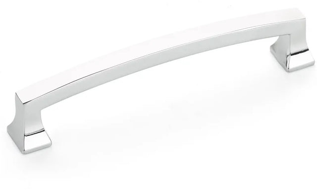 Menlo Park Pull, Arched, Polished Chrome, 5'' cc 527-26