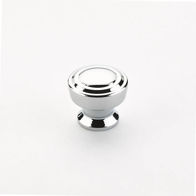 Menlo Park Knob, Round, Polished Chrome, 1-1/4'' dia 533-26