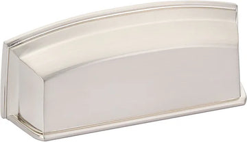 Menlo Park Cup Pull, Brushed Nickel, 3-1/2'' cc 534-BN