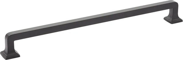 Menlo Park Appliance Pull, Matte Black, 15'' cc 535-MB