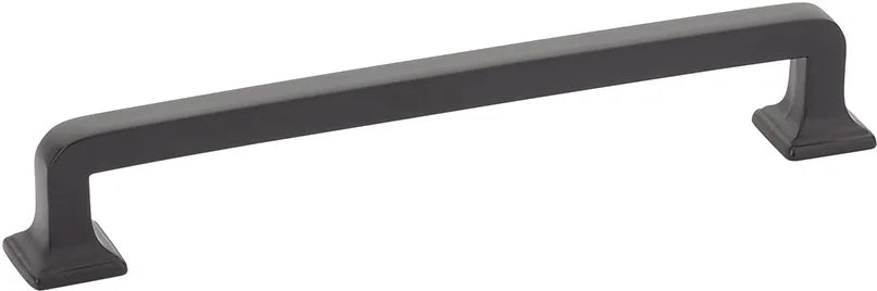 Menlo Park Pull, Matte Black, 6'' cc 537-MB