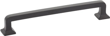 Menlo Park Pull, Matte Black, 6'' cc 537-MB