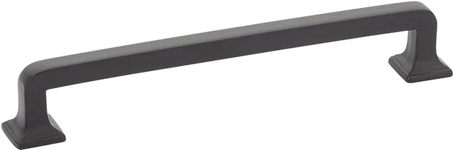 Menlo Park Pull, Matte Black, 6'' cc 537-MB