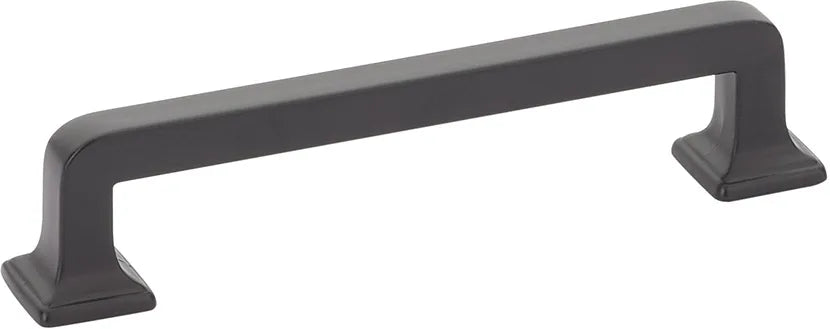 Menlo Park Pull, Matte Black, 4'' cc 538-MB