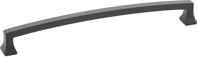 Menlo Park Pull, Arched, Matte Black, 8'' cc 540-MB