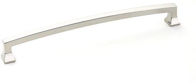 Menlo Park Pull, Arched, Polished Nickel, 8'' cc 540-PN