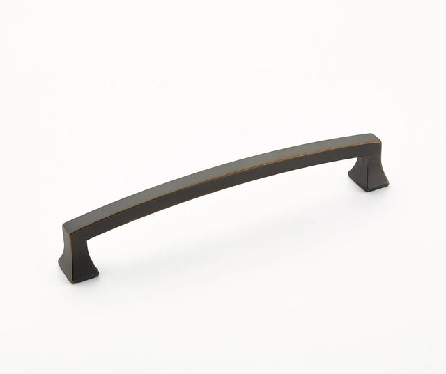 Menlo Park Pull, Arched, Ancient Bronze, 6'' cc 541-ABZ