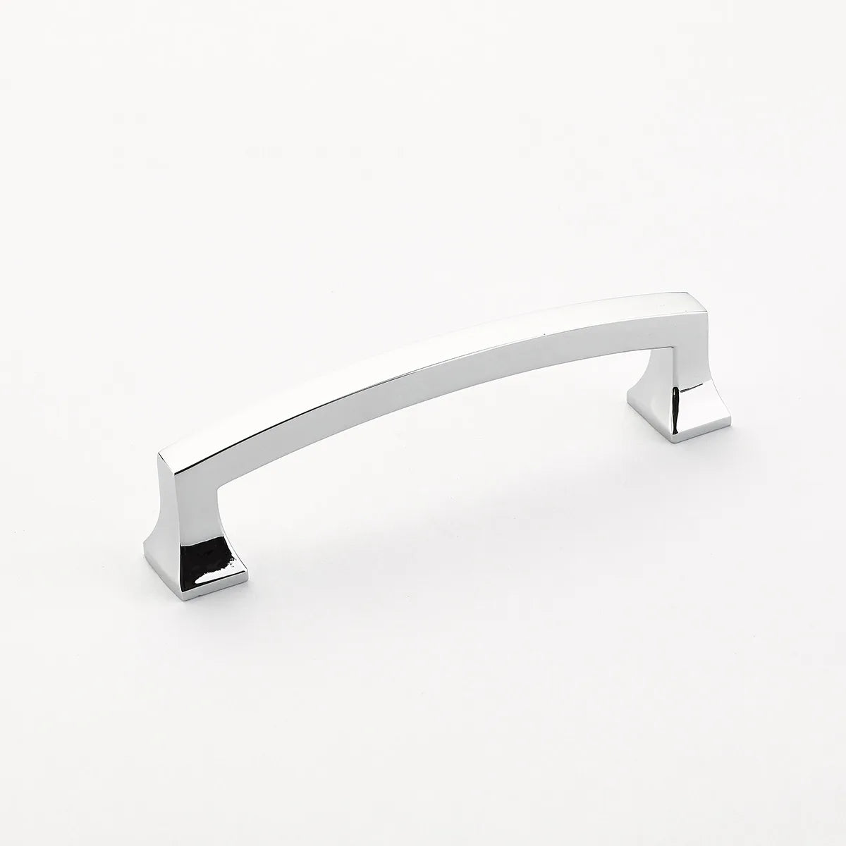 Menlo Park Pull, Arched, Polished Chrome, 4'' cc 542-26